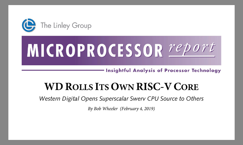 Rapport sur le coeur SweRV RISC-V